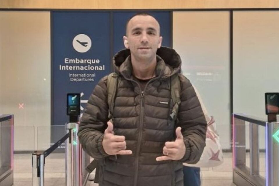Magdiel Constantino Bastos, de 35 anos, desistiu da guerra na Ucrânia (Foto: Reprodução)