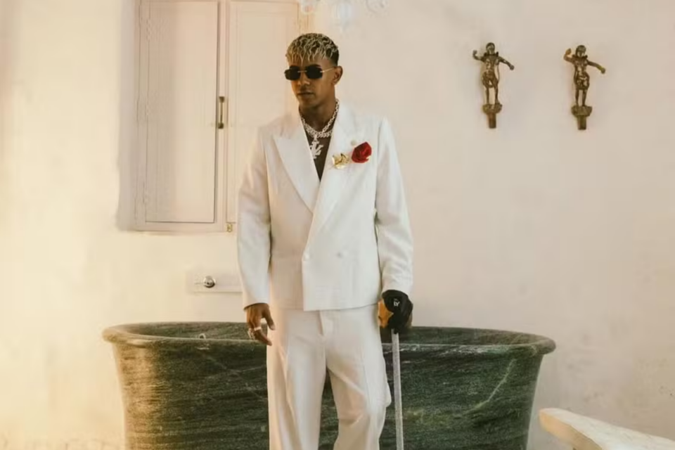 Lamine Yamal durante festa de aniversário