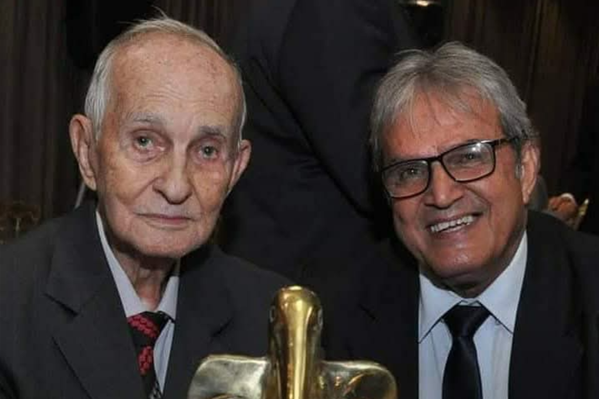 Hélio de Oliveira e Hélio de Oliveira Júnior (Foto: Reprodução)