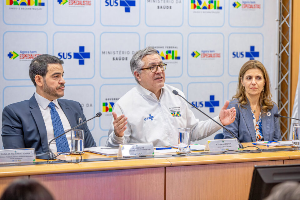 Ministério da Saúde assina portaria que troca dívidas de planos por atendimentos no SUS (Foto: Ministério da Saúde)
