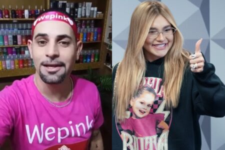 Fã coleciona mais de 100 body splashes da WePink e faz tatuagem em homenagem à Virginia Andder Pink também tem todos os perfumes da marca