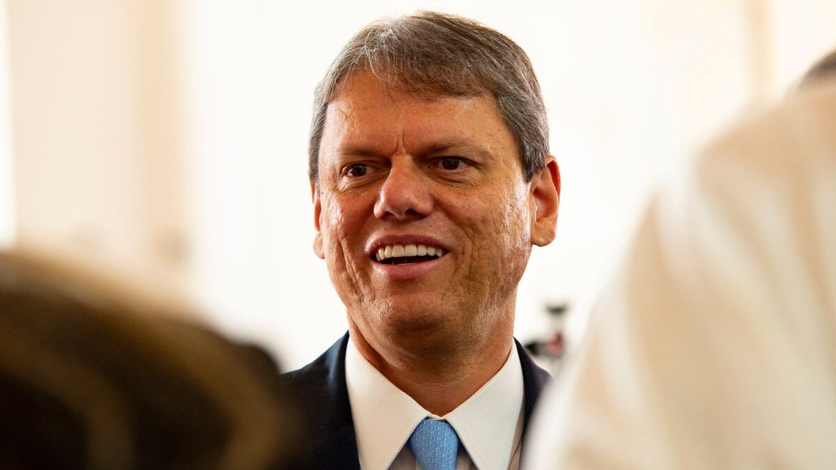 Governador de São Paulo, Tarcísio de Freitas (Foto: Divulgação)