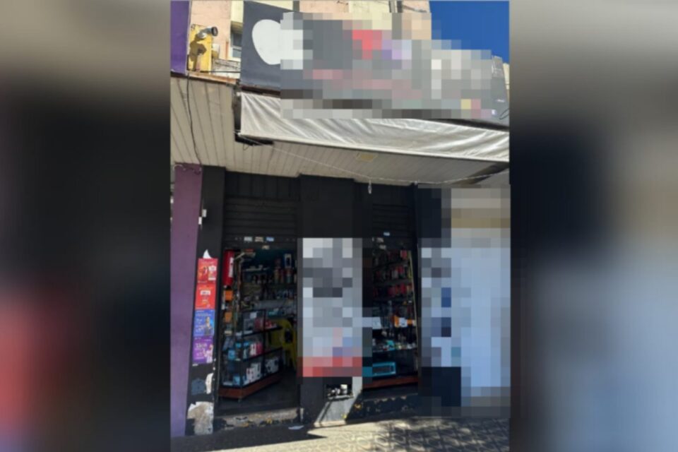 Fachada da loja