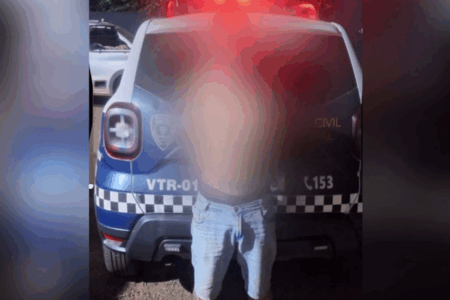 Suspeito de invadir casa da avó e ameaçá-la com faca estava sob efeito de drogas, diz polícia (Foto: Reprodução)