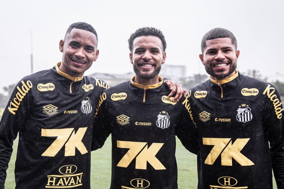 Leleti, Jeffinho e Lipão – Santos