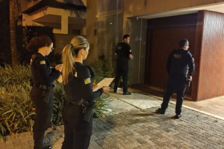 Imagem do local do mandado