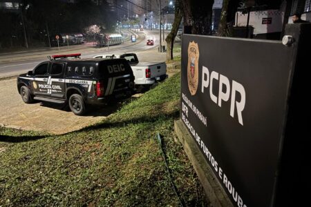 Imagem da fachada da delegacia