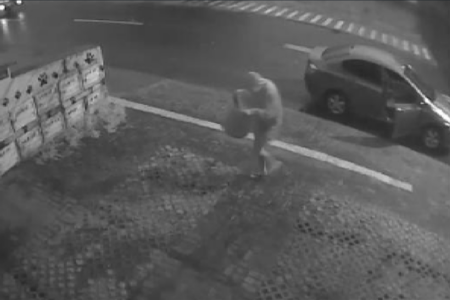 Homem abandonou filhos de cachorro em Goiânia (Foto: Reprodução)