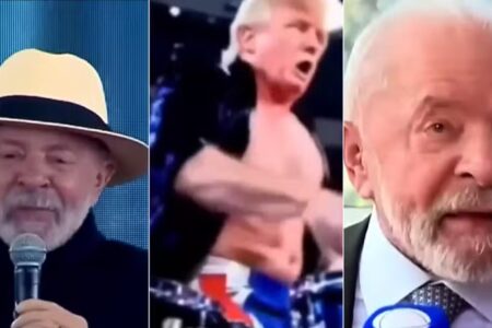 Imitação de Lula a Eduardo Bolsonaro para Trump vira remix