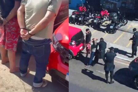 Dupla é presa após assaltos em Anápolis; carro usado também era roubado polícia também recuperou dois celulares levados das vítimas