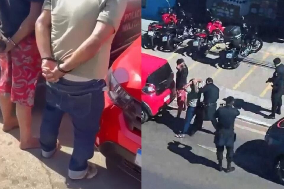 Dupla é presa após assaltos em Anápolis; carro usado também era roubado polícia também recuperou dois celulares levados das vítimas