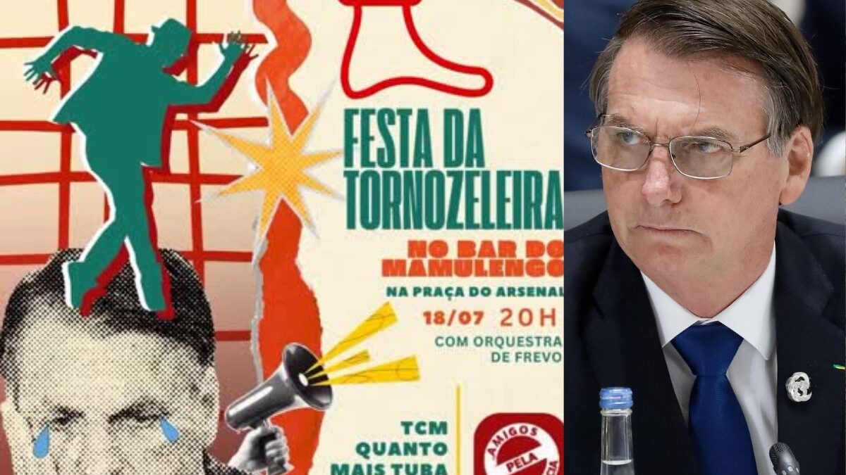 Bar promoveu 'festa da tornozeleira' no Recife (Foto: Reprodução/redes sociais)