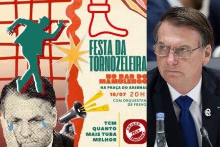 Bar promoveu 'festa da tornozeleira' no Recife (Foto: Reprodução/redes sociais)