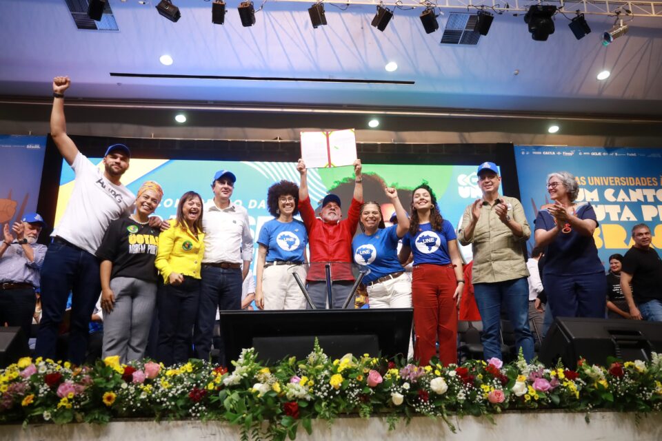Presidente Lula em Goiânia (Foto: Ruber Couto/Mais Goiás)