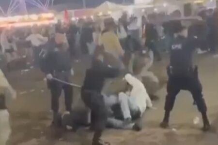 Primeira noite da Pecuária de Cristalina é marcada por confusão e ação da PM