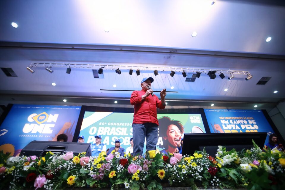 Presidente Lula em Goiânia (Foto: Ruber Couto/Mais Goiás)