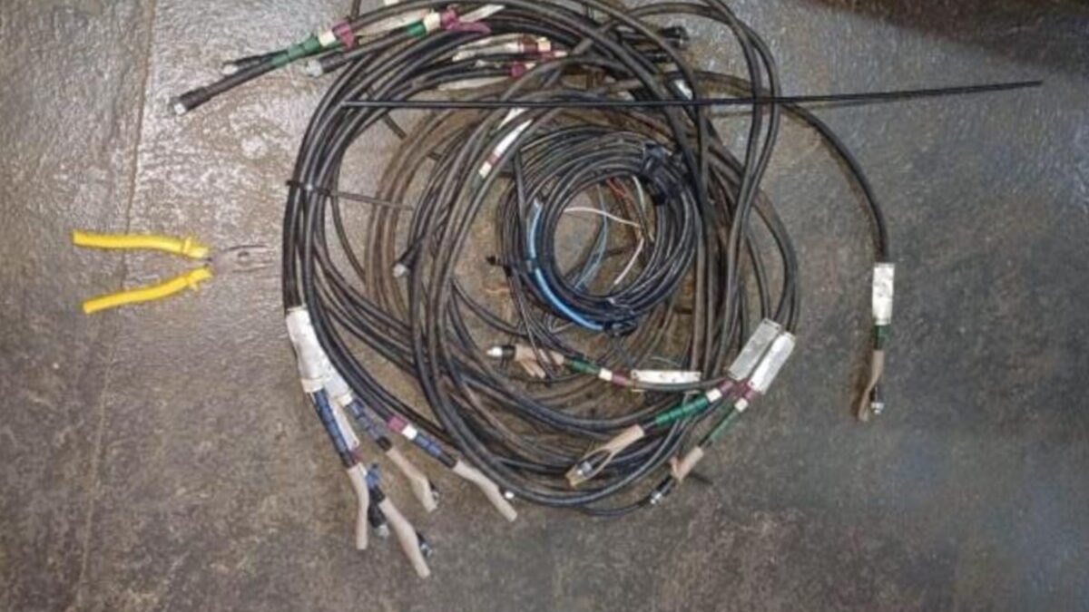 Homem é preso por furtar fios de torre de telefone em Rio Verde