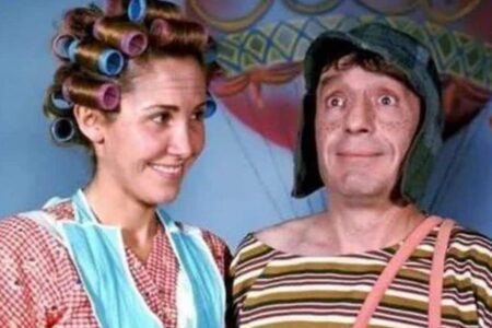 Florinda e Chaves (Foto: Reprodução)