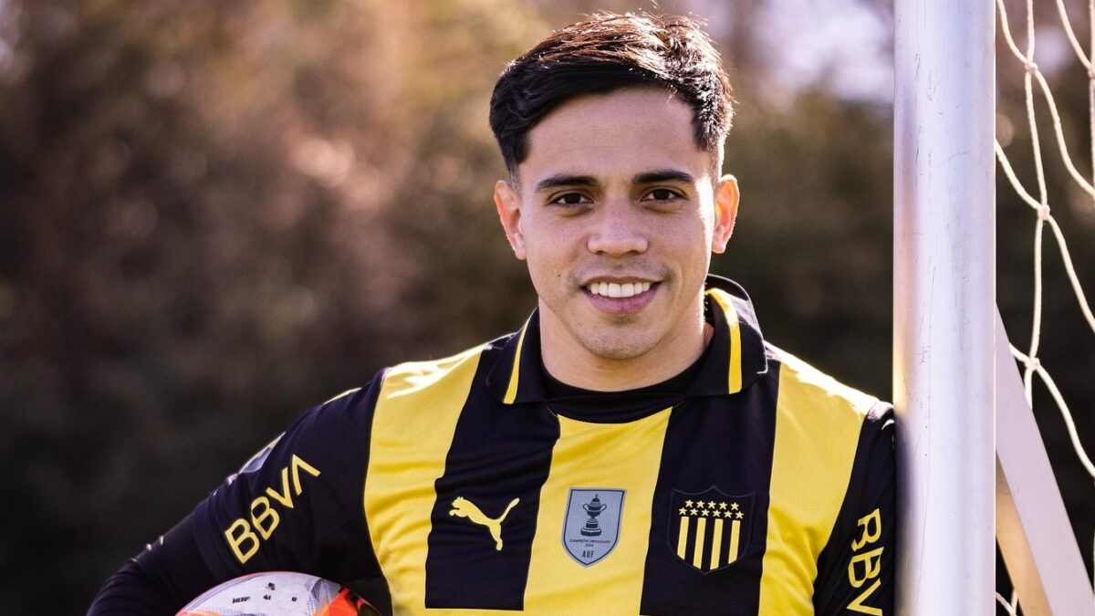 Alejo Cruz, novo atacante do Peñarol