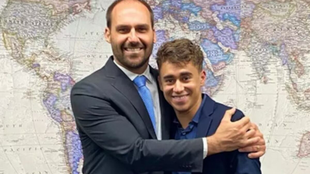 Eduardo Bolsonaro critica Nikolas Ferreira e rompe com o deputado "triste ver a que ponto o Nikolas chegou", escreveu filho do ex-presidente