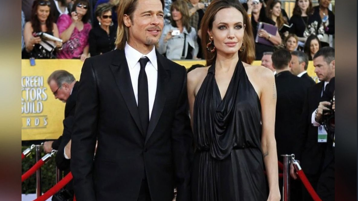 Brad Pitt e Angelina Jolie (Foto: Reprodução)
