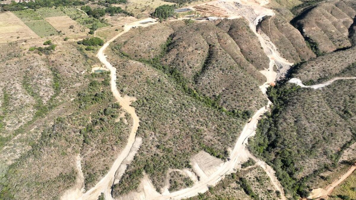 Lixão da empresa Ouro Verde, em Padre Bernardo (Foto: Divulgação)