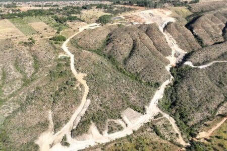 Lixão da empresa Ouro Verde, em Padre Bernardo (Foto: Divulgação)