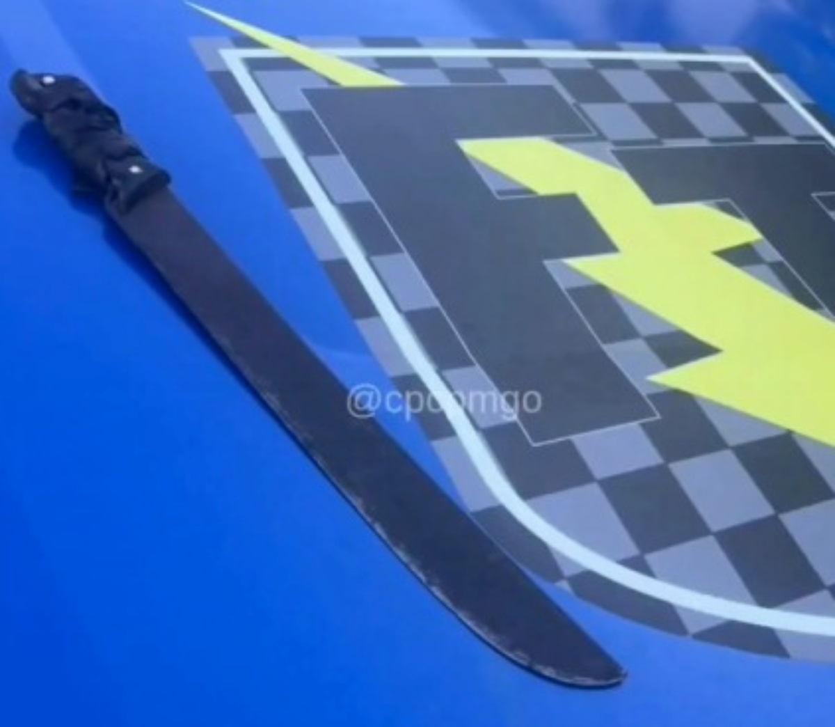 Arma usada na tentativa de homicídio