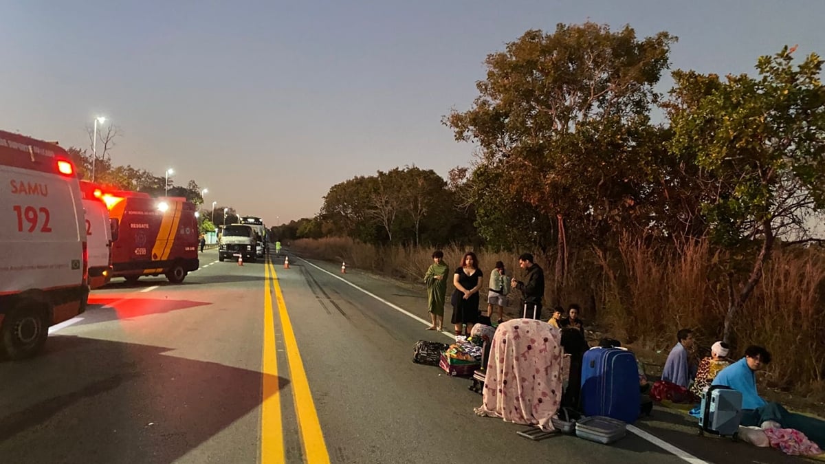 Estudante sobrevivente de acidente na BR-153 diz que caminhão estava em zigue-zague