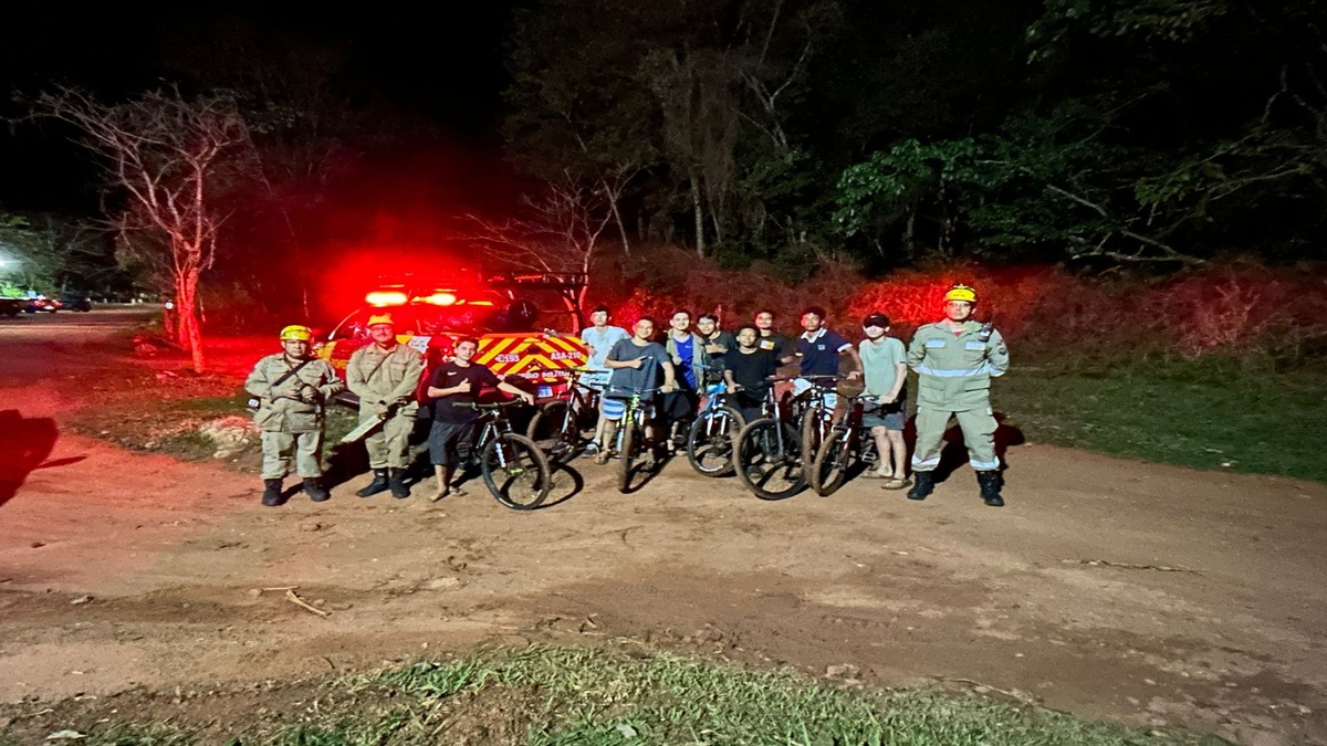 551d864d img 7890 Nove adolescentes são resgatados após se perderem durante trilha em Rio Verde