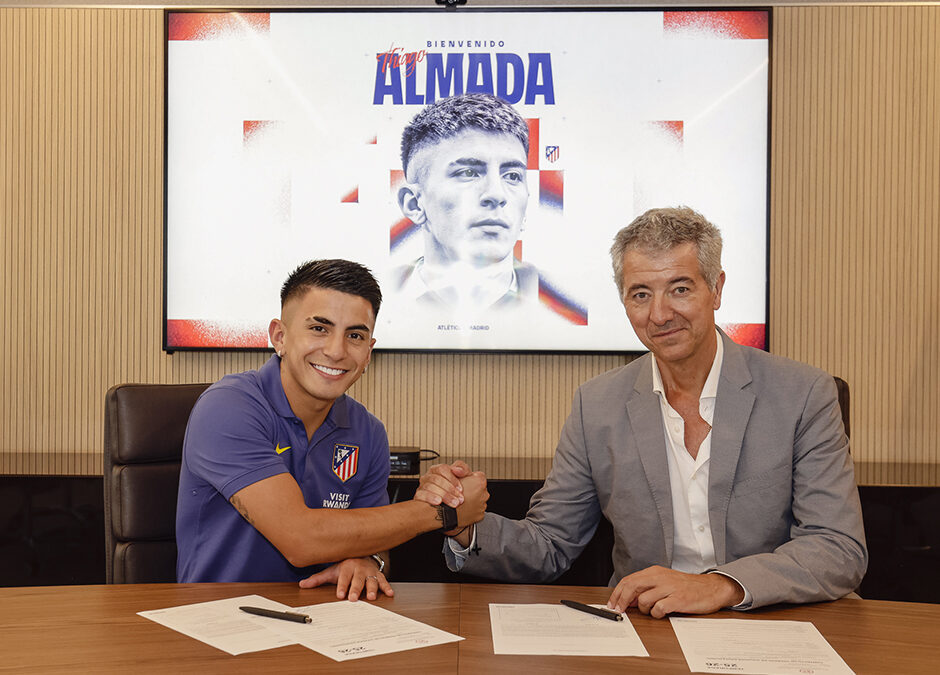 Ex-Botafogo, Thiago Almada passa por exames médicos e assina com Atlético de Madrid 1 Thiago Almada