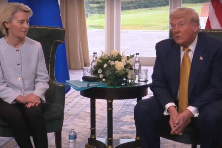 Trump fecha acordo com União Europeia, qeu terá tarifa de 15%