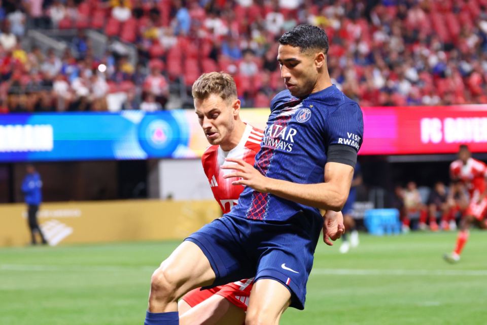 Jogo entre PSG e Bayern de Munique na Copa do Mundo de Clubes