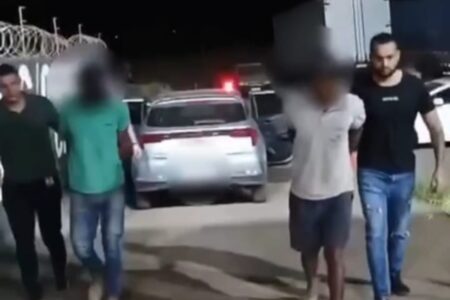 Dupla é presa após assaltar o mesmo restaurante duas vezes na mesma semana, em Cristalina