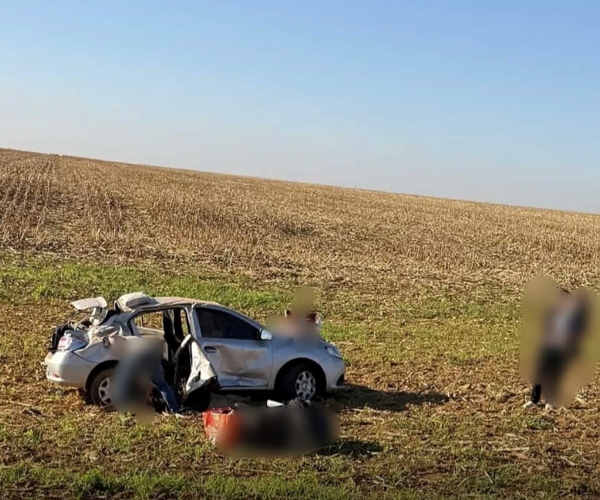 Imagem do local do acidente