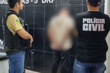 Homem é preso por perseguir e agredir a ex-mulher grávida de 9 meses em Luziânia