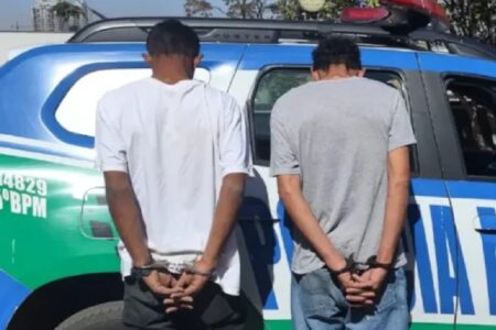 Dupla é presa após furtar loja atacadista em Aparecida