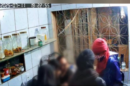 Família tem casa invadida por criminosos (Foto: Reprodução)