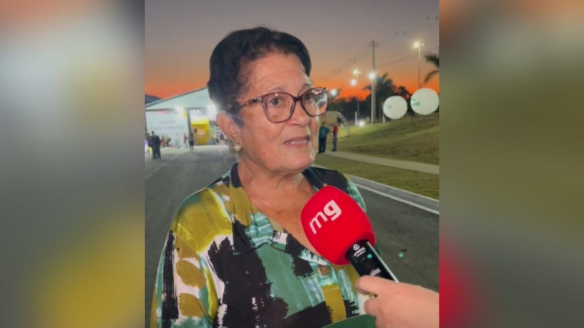 Imagem da devota curada pela fé