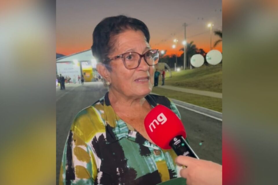 Imagem da devota curada pela fé