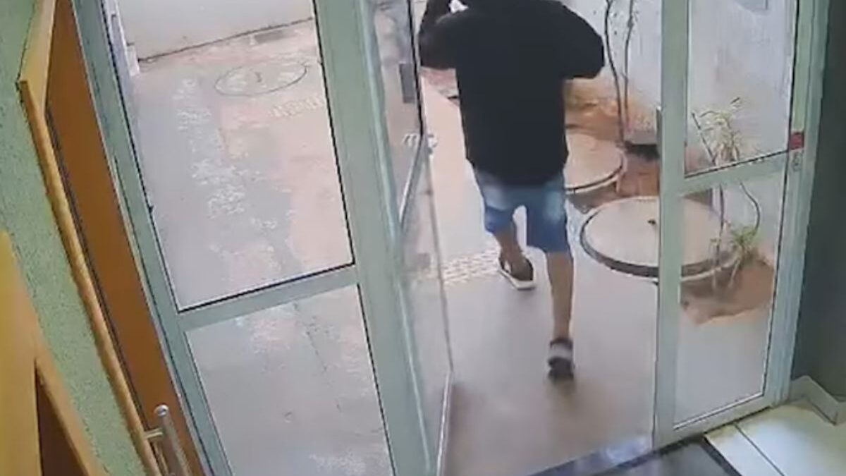 Homem mata gato e incendeia apartamento da ex em Águas Lindas (Reprodução/vídeo cedido ao Metrópoles)