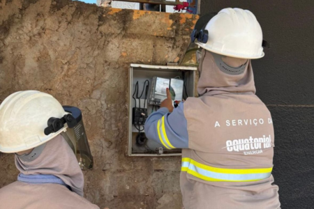 Mulher é presa após adulterar medidor de energia (Foto: Reproduçãõ)