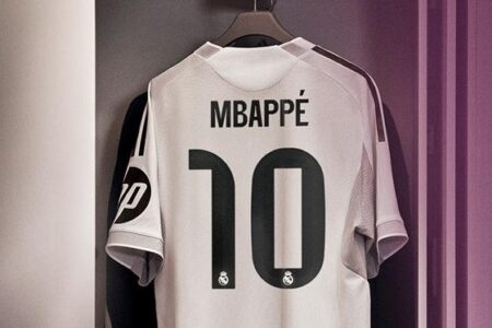 Mbappé é o novo camisa 10 do Real Madrid