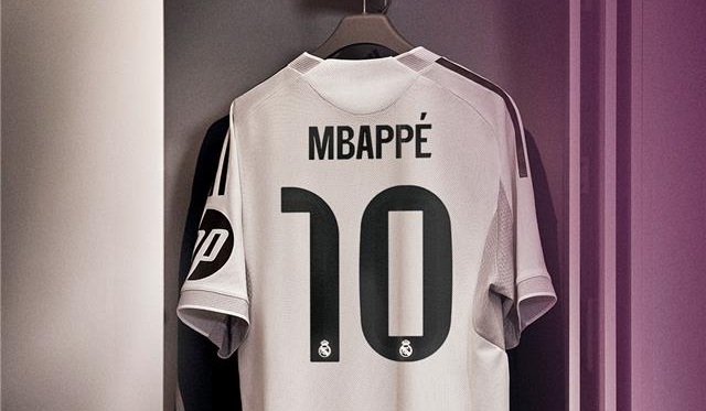 Mbappé é o novo camisa 10 do Real Madrid