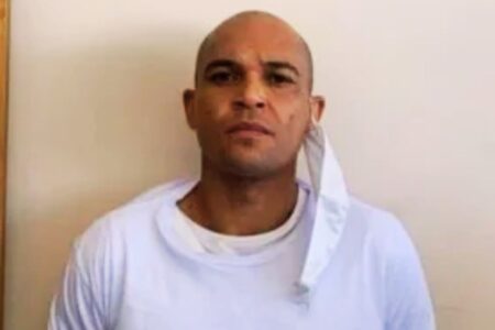 Marcelo Adriano, foragido que matou um açougueiro no 'saidão' (Foto: Divulgação)