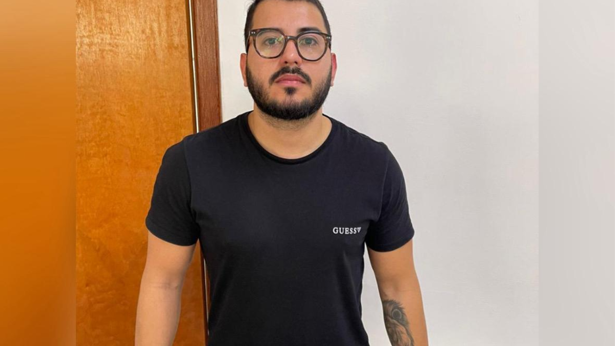 Falso correspondente bancário é suspeito de desviar mais de R$ 1 milhão em Goiás 1 Gabriel Henrique Louredo preso por golpe (Foto: Divulgação/PCGO)