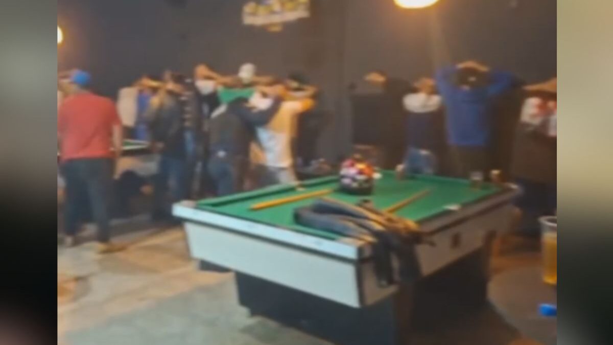 Operação da Polícia Militar em Jataí (Foto. Reprodução)