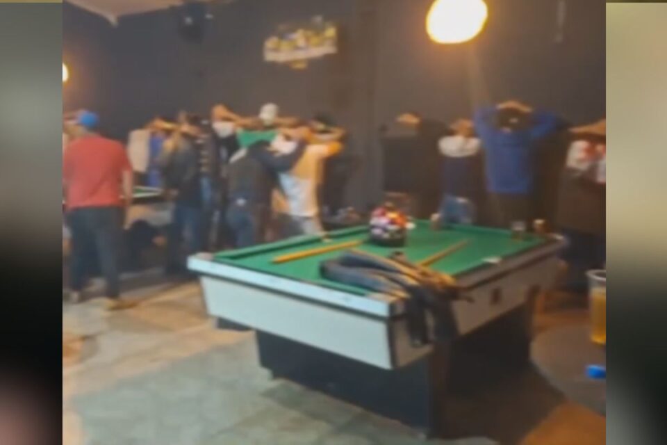 Operação da Polícia Militar em Jataí (Foto. Reprodução)