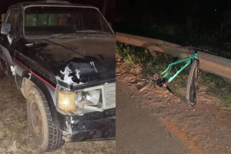 Caminhonete atropela e mata funcionáro de Gusttavo Lima em frente à fazenda do cantor