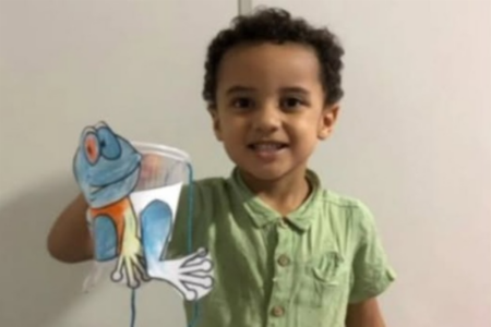 Enzo Gabriel Silva Custódio tinha 4 anos (Foto: Reprodução)